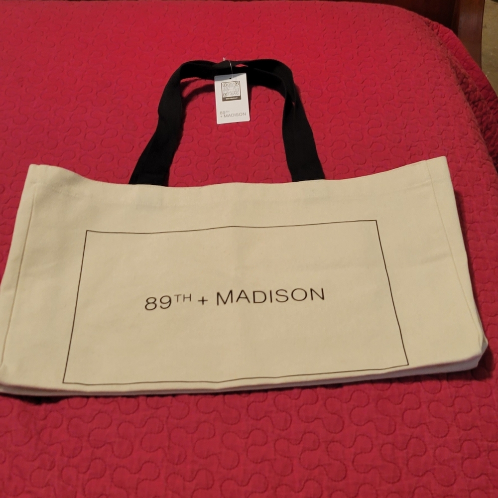 89th & Madison Canvas Tote